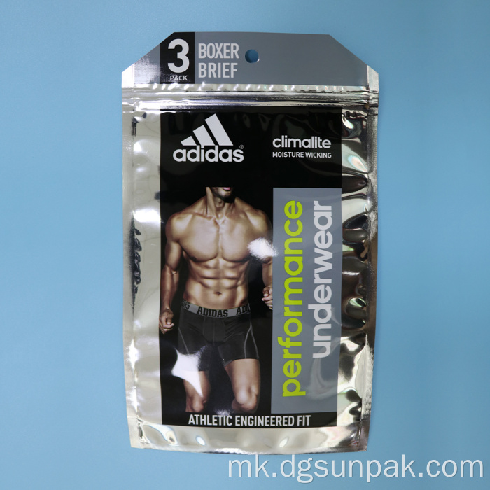 Торба за пакување за долна облека од алуминиумска фолија/торба за пакување долна облека